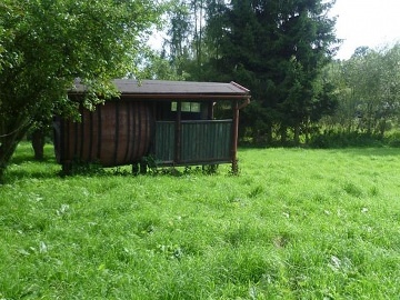 Chalupa Hut u Bechyn - samota u eky Lunice